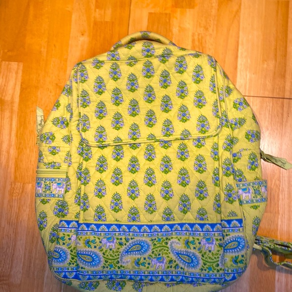 Vera Bradley Handbags - Vera Bradley Citrus Elephant Backpack Like New Condition Rare Retired